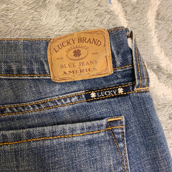 Lucky Brand Charlie Straight Regular 12/31 Denim Jeans - Picture 5 of 5